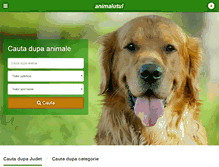 Tablet Screenshot of animalutul.ro